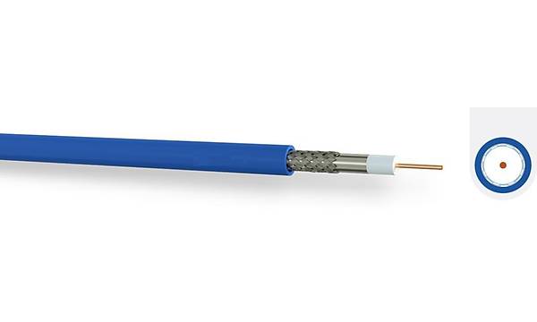 RG-174 50 Ohm. Coaxial Kablo - Mavi