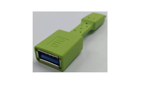 USB Type-C Yass� OTG Kablo - Ye�il