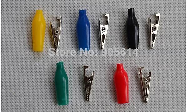 Krokodil Konnekt�r 5 Renk Set - 10 Adet