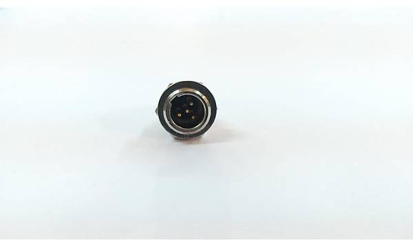 4 Pin Mini XLR �ase Tipi Erkek Konnekt�r