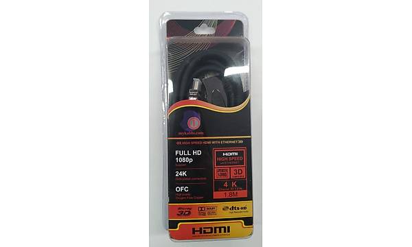 HDMI V1.4 Kaliteli Metal U�lu Kablo 1.8 Metre