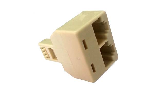 RJ45 1 Erkek to 2 Di�i Pasif �oklay�c� Aparat