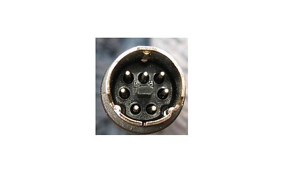 Mini Din Erkek Konnekt�r - 7 Pin