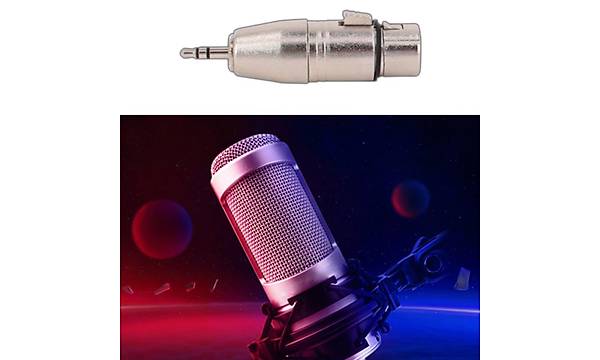 XLR Di�i - 3.5 mm Stereo Erkek �evirici Aparat