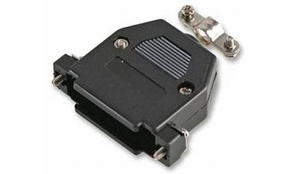 25 Pin D-Sub Konnekt�r Kapa�� - Siyah