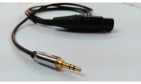3.5 mm to XLR Di�i Kaliteli Bilgisayar Mikrofon Kablosu 3 Metre