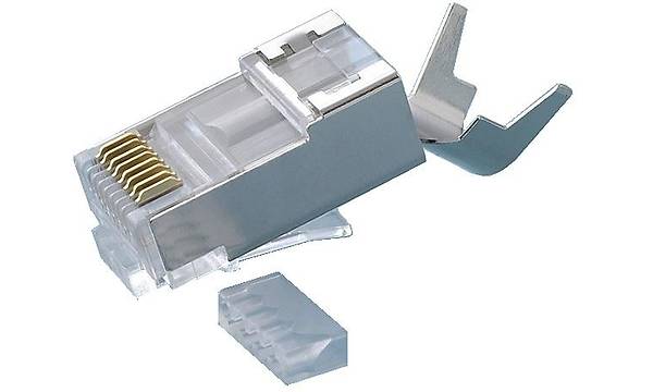 8P/8C Cat. 7 RJ45 Ethernet Plug