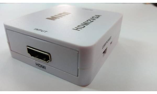 HDMI to VGA �evirici Power Beslemeli