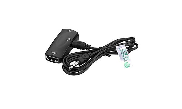 HDMI Giri� - VGA ��k�� Di�i - Di�i Ara �evirici Aparat