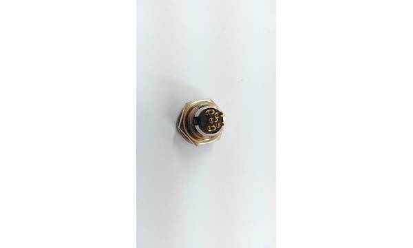 5 Pin Mini XLR �ase Tipi Erkek Konnekt�r