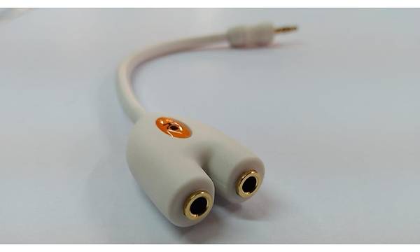 MYKABLO 3.5 mm TRS Stereo �oklay�c� Kablo - Beyaz