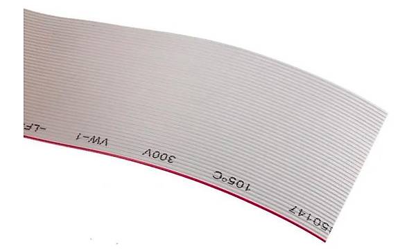 Flat Kablo 34'l� - 1 Metre