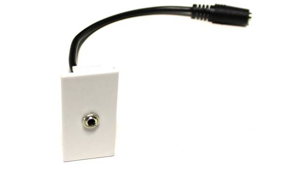 22.5X45 3.5 mm Stereo Di�i - Di�i Kablolu Ses Priz Mod�l�