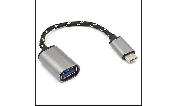 USB 3.1 Type-C �rg�l� OTG Kablo 20 cm