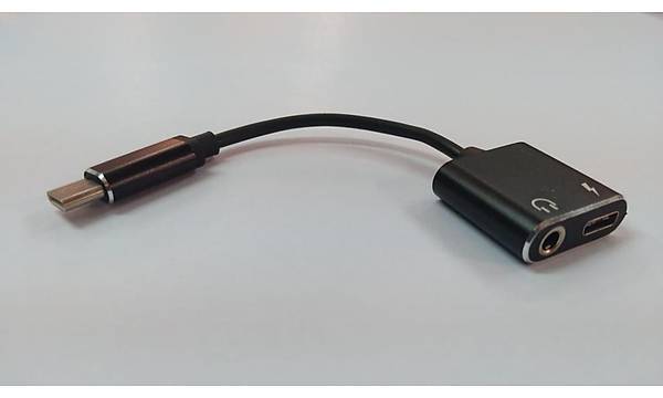 Xiaomi Type-C Kulakl�k �evirici + �arj 10 cm Kablo