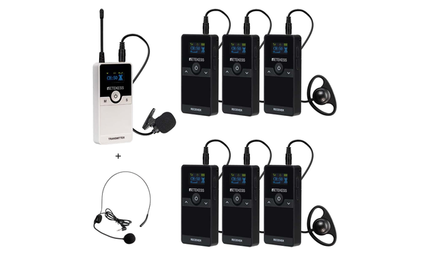 Retekess Tur Rehber Sistemi 2 Verici (Transmitter) + 48 Al�c� (Receiver)