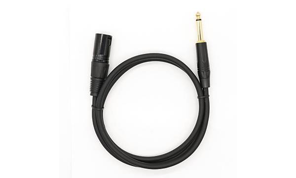 XLR Erkek - 6.35 mm Erkek Kaliteli Enstr�man Gitar Kablosu 3 Metre