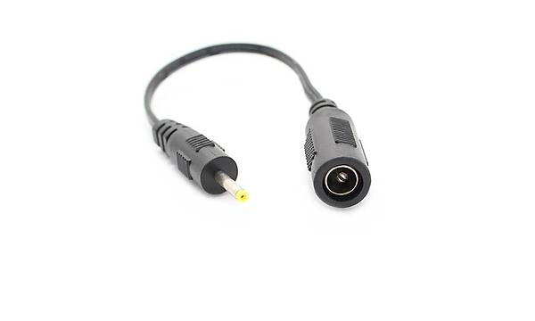 2.5x0.7 mm Erkek - 5.5x2.5 mm Di�i Kablolu DC U� �evirici