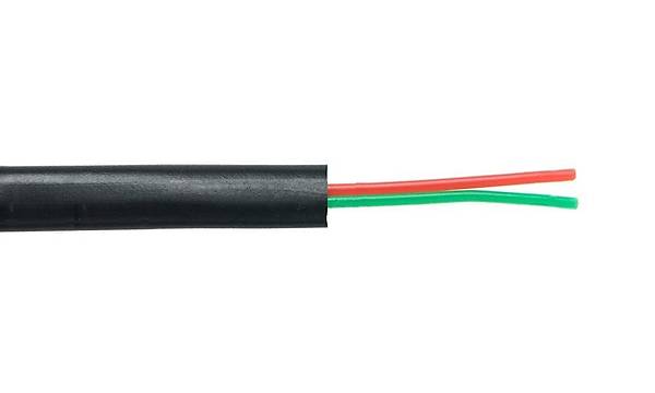 2'li Yass� Siyah Telefon K�ken Kablo - 100 Metre