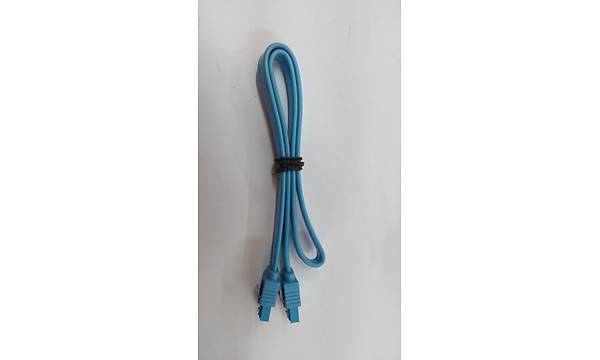 SATA Klipsli DATA Kablosu Mavi 50 cm