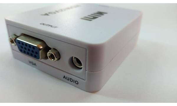 HDMI to VGA �evirici Power Beslemeli