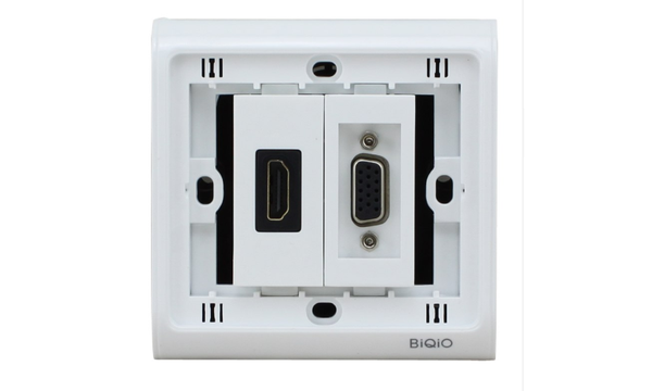 VGA+HDMI S�va �st� Duvar Prizi