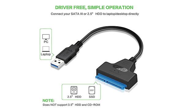 USB 3.0 to SATA 2.5
