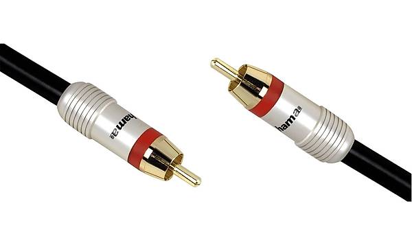 Hama Y�ksek Kaliteli Dijital Coaxial Subwoofer Ses Kablosu 75 cm