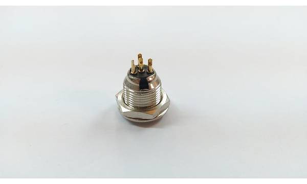 4 Pin Mini XLR �ase Tipi Erkek Konnekt�r