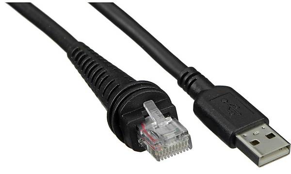 El Tipi Barkod Okuyucu USB Kablosu Zebex 3250 1.8 Metre