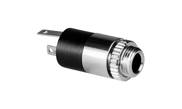 3.5 mm Stereo Di�i Panel Tipi Metal Jack
