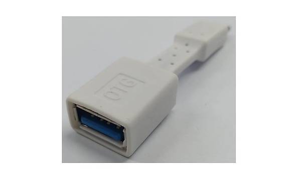 USB Type-C Yass� OTG Kablo - Beyaz