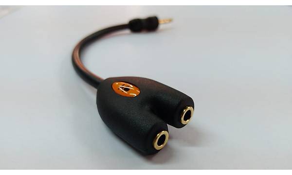 MYKABLO 3.5 mm TRS Stereo �oklay�c� Kablo - Siyah