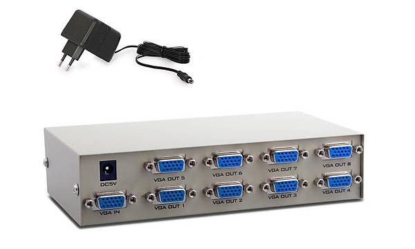 8 Port VGA Splitter