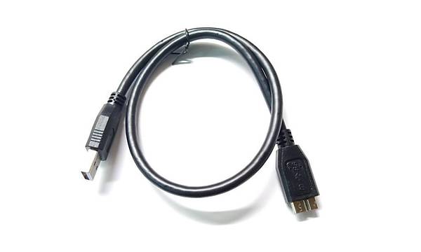 USB 3.0 Harici Disk Kablosu 50 cm - Siyah