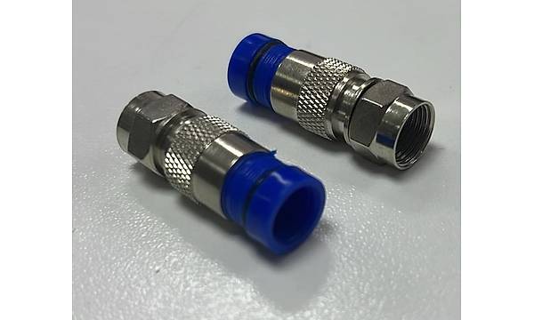 RG-6 S�kmal� F Erkek Konnekt�r