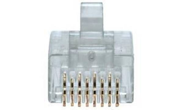 8P/8C Cat. 6 RJ45 Ethernet Plug - 100 Adet