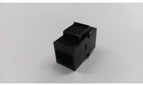 Cat. 6 RJ45 Di�i - Di�i Keystone Ara - Siyah