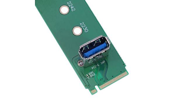 M.2 NGFF PCI-E Kanal USB 3.0 Port D�n��t�r�c�