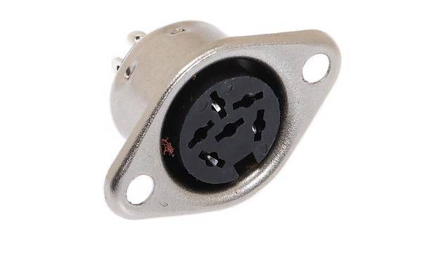 Din Panel Tipi Di�i Konnekt�r - 6 Pin