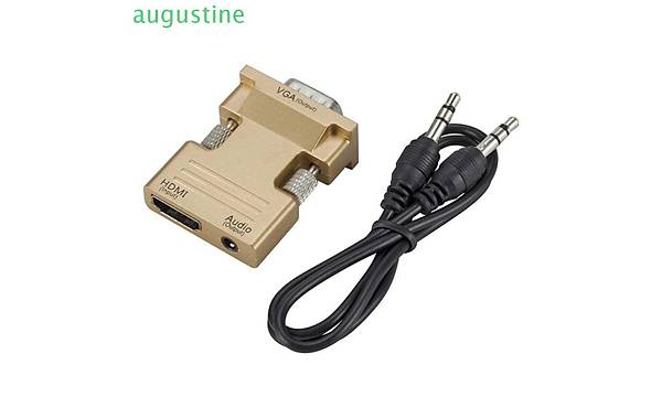 HDMI to VGA Kablosuz Ses ��k��l� �evirici Aparat