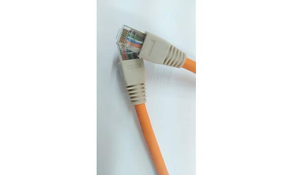 Cat. 7 Kaliteli Network Patch Kablo 50 Metre - Turuncu