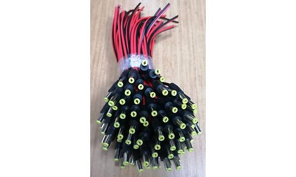 DC Kablo - 5.5x2.1 mm - 100 Adet