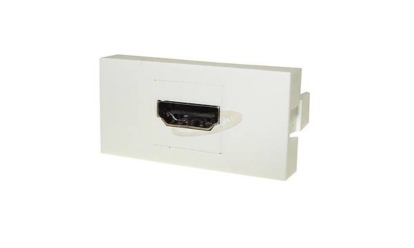 22.5x45 HDMI Di�i - Di�i Beyaz Priz Mod�l�