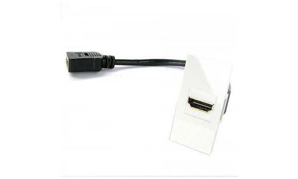 22.5x45 HDMI Kablolu Di�i - Di�i Priz Mod�l�
