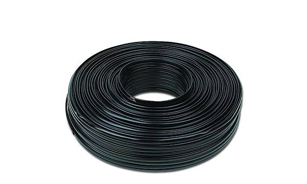 2'li Yass� Siyah Telefon K�ken Kablo - 100 Metre