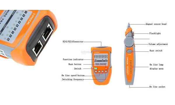 I-Pook PK65H Testerli Kablo Hat Bulucu Bili Bili Tracker