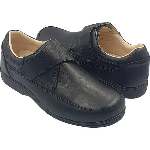 Topuk Dikeni Ayakkabısı Erkek Cırtlı Siyah EPTA51S