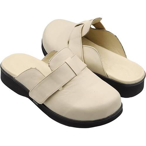 Diyabetik Terlik Erkek Model Bej ODT175J (Ortopedik ve Deri)