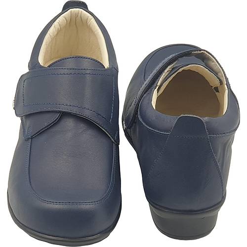 Topuk Dikeni Ayakkabıları Bayan Lacivert EPTA01L ( Özel Silikon Tabanlık )